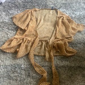 Brand new wrap blouse
